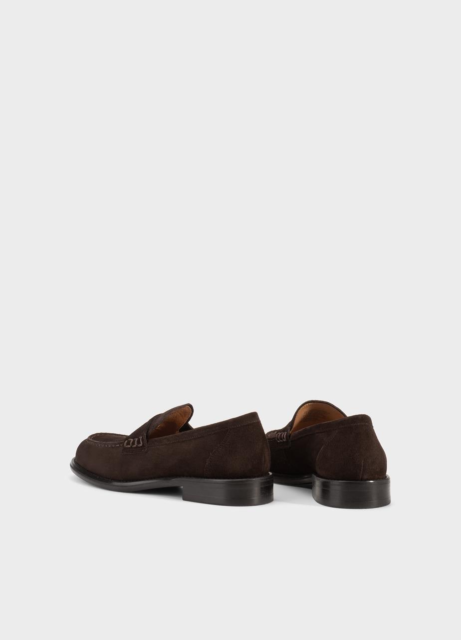 Linn loafers Dark Brown suede