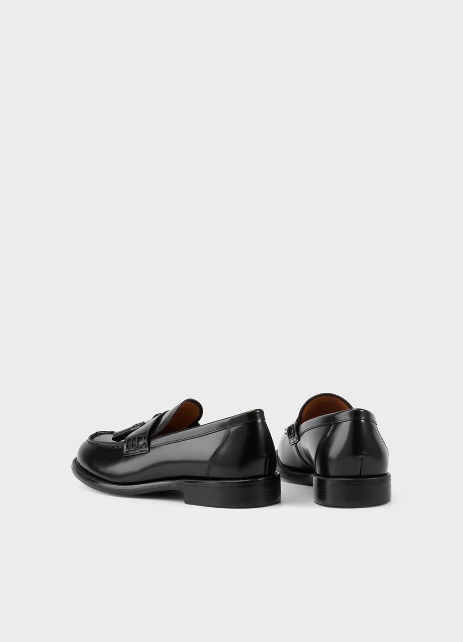 Lınn loafers Black polıshed leather