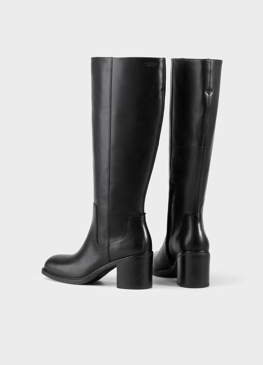 Meryl bottes hautes Noir cuir