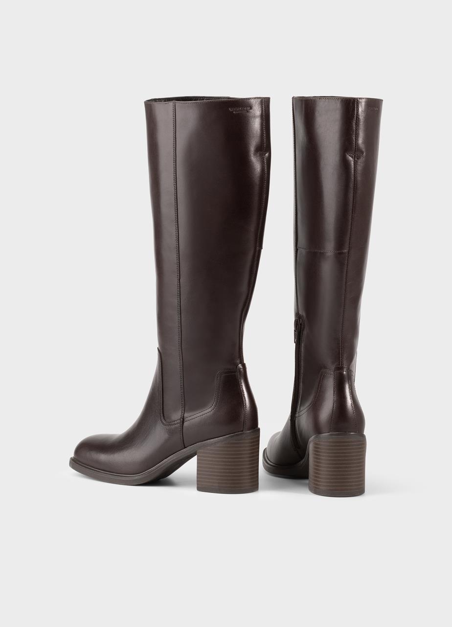 Meryl stivali alti Marrone pelle