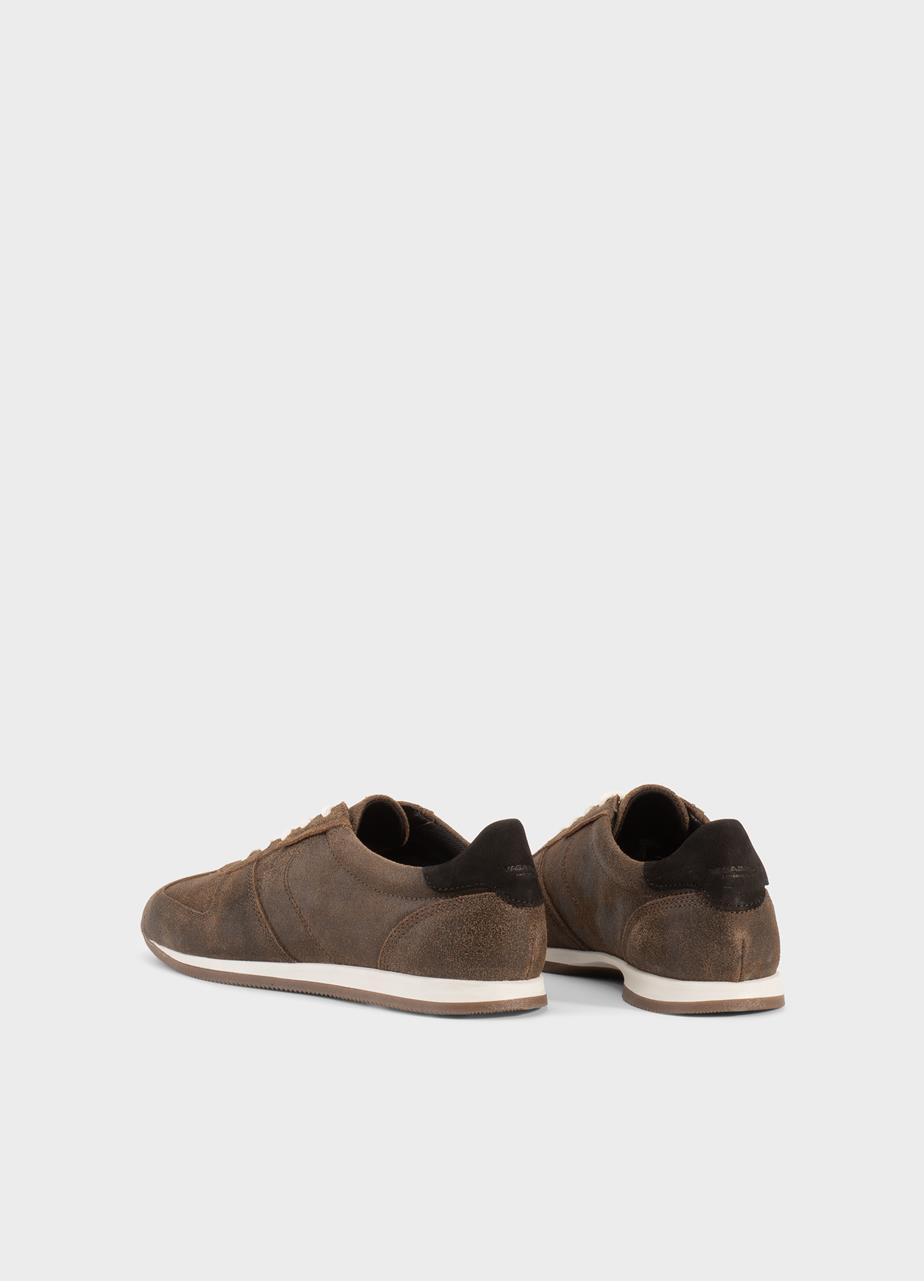 Yasmin sneakers Brown textured leather