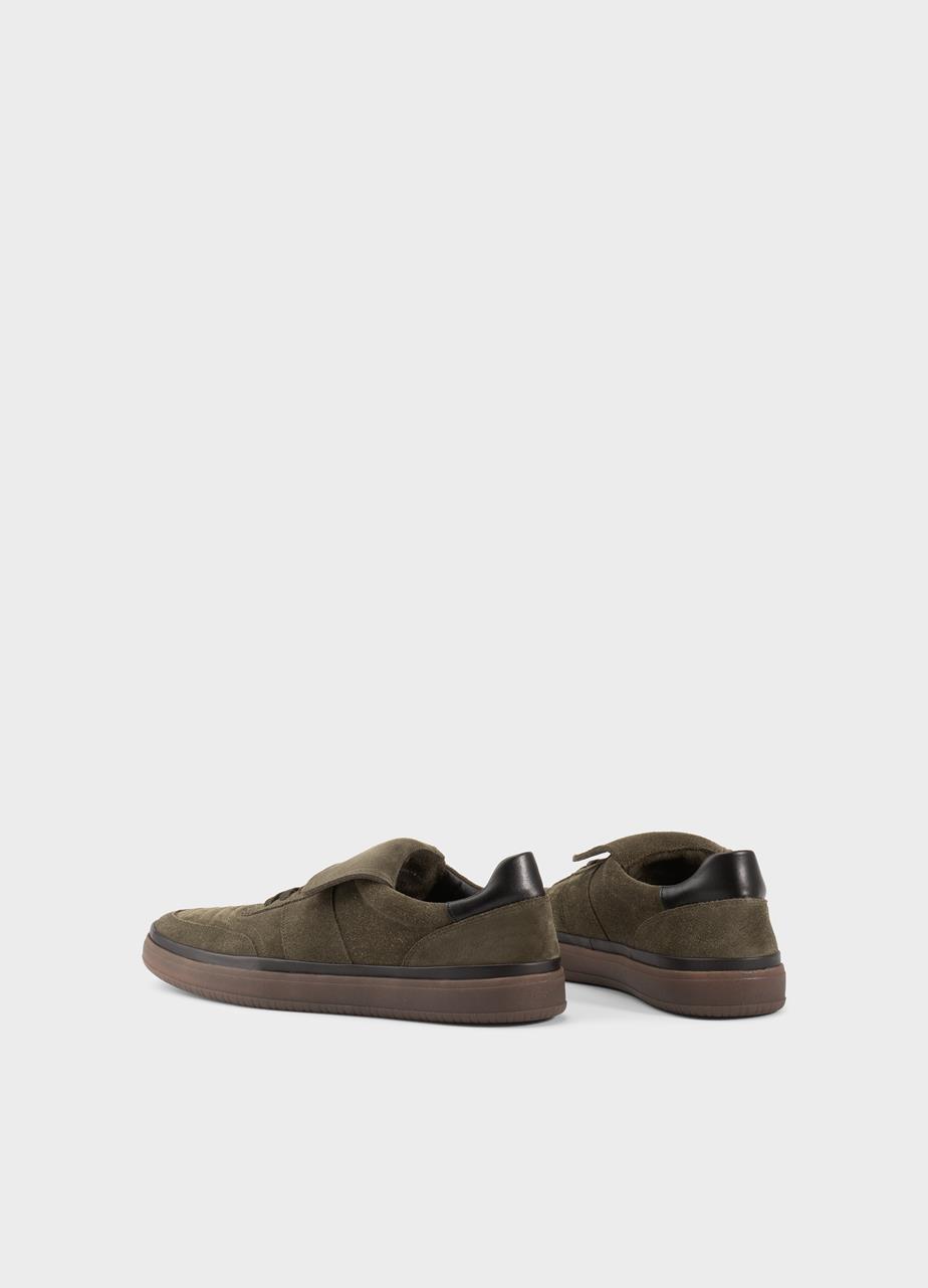 Leo sneakersy Ciemny Zielony/Ciemna Zielen zamsz