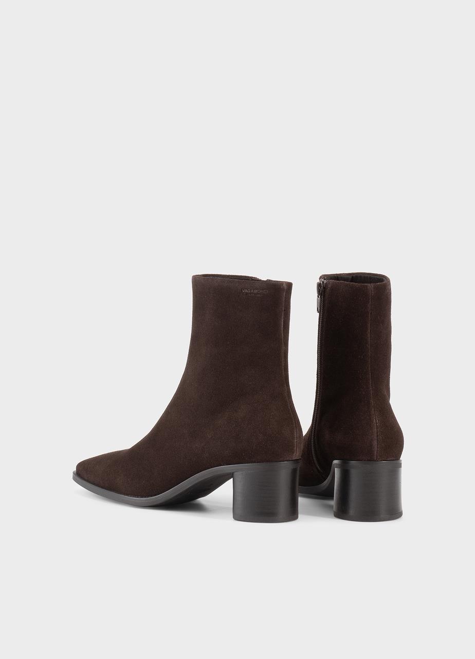 Fay ankle boots Dark Brown suede