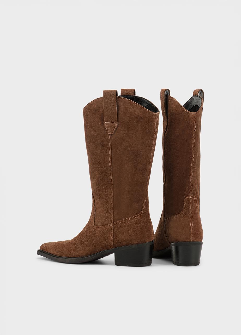 Kelsey botas Castanho camurça