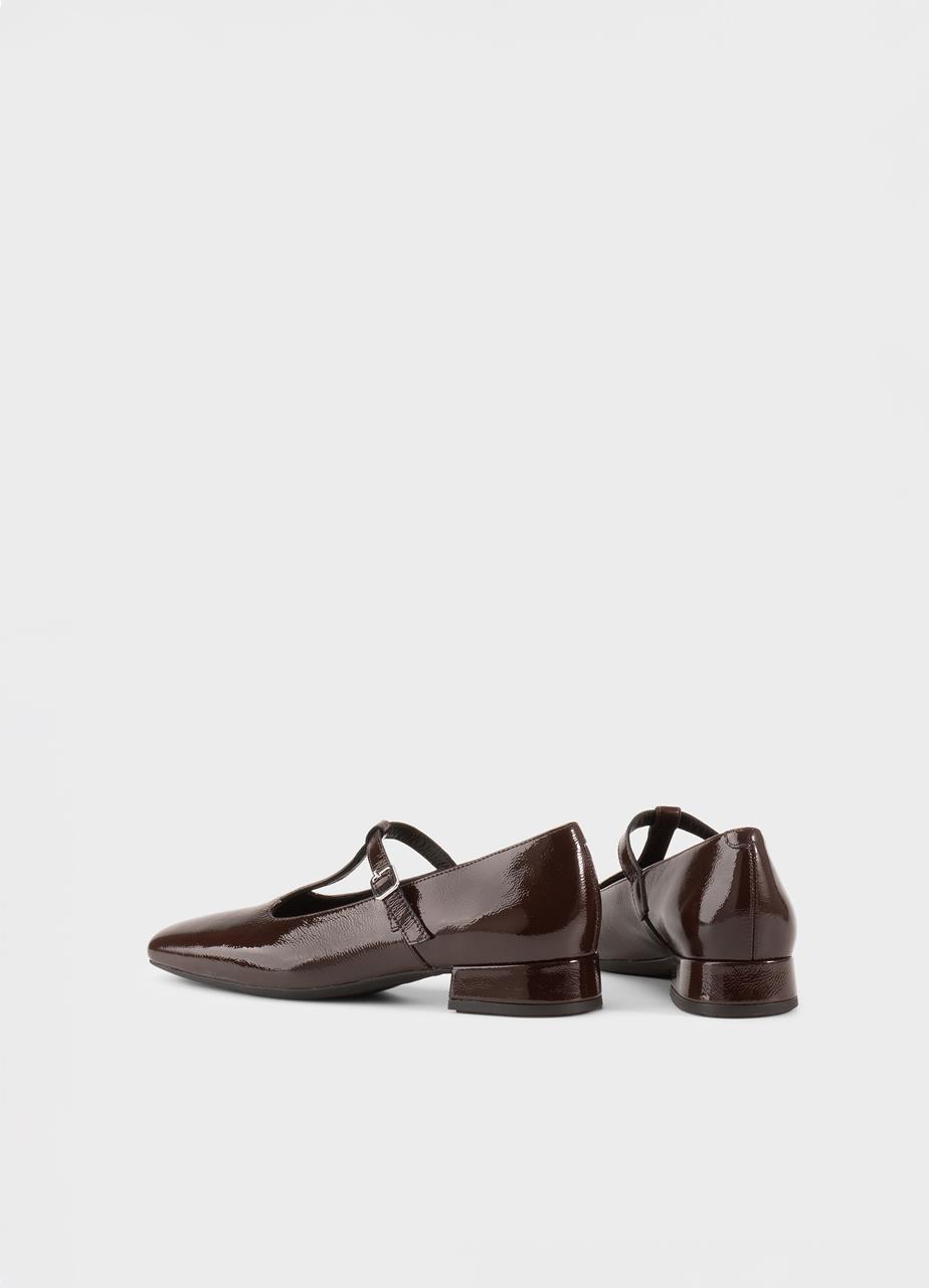 Debbi pumps Dark Brown patent leather