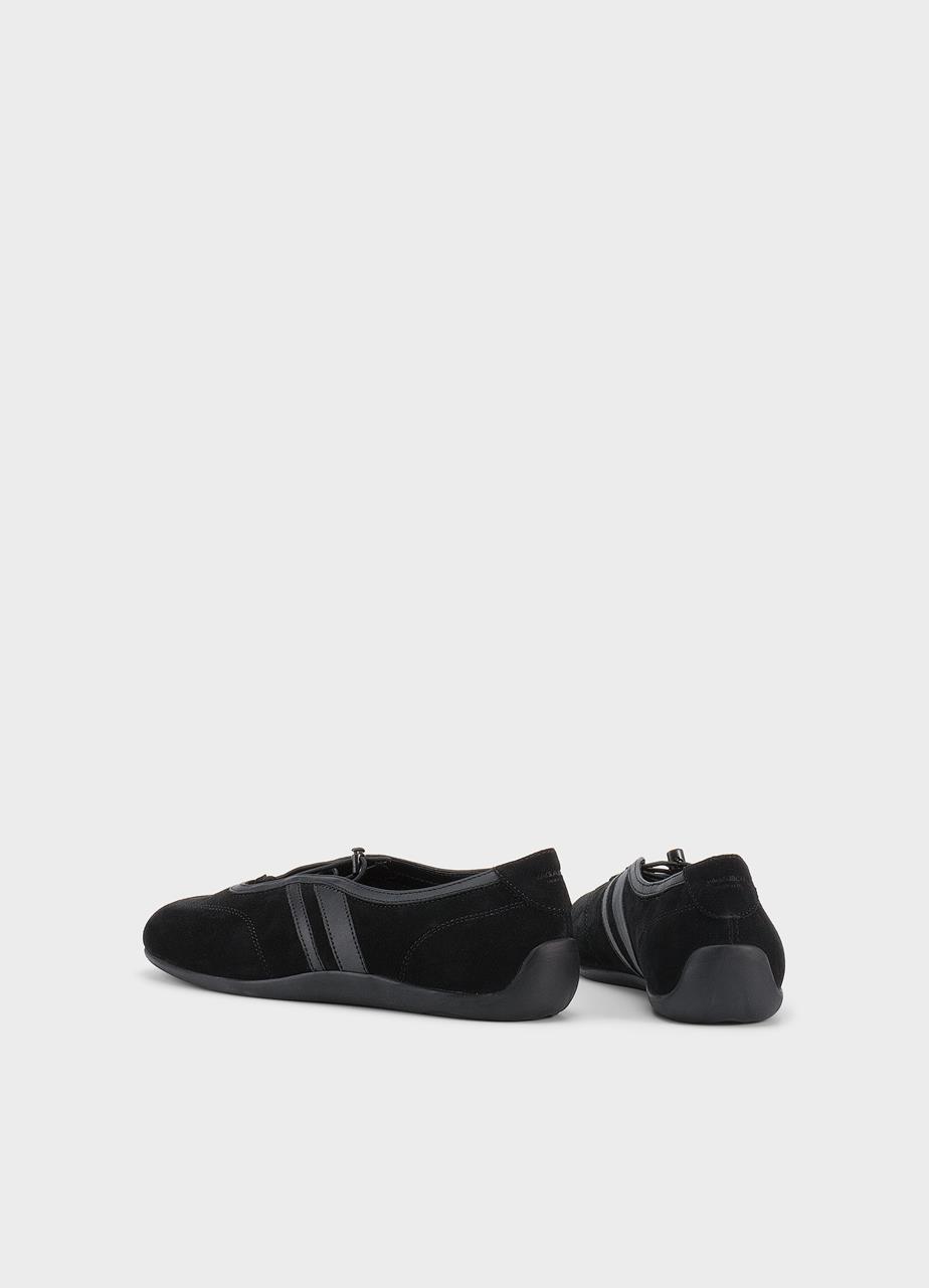 Hollie ballet flats Black suede
