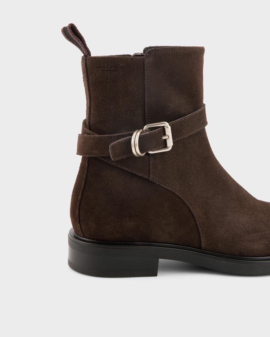Freya boots Dark Brown, Suede