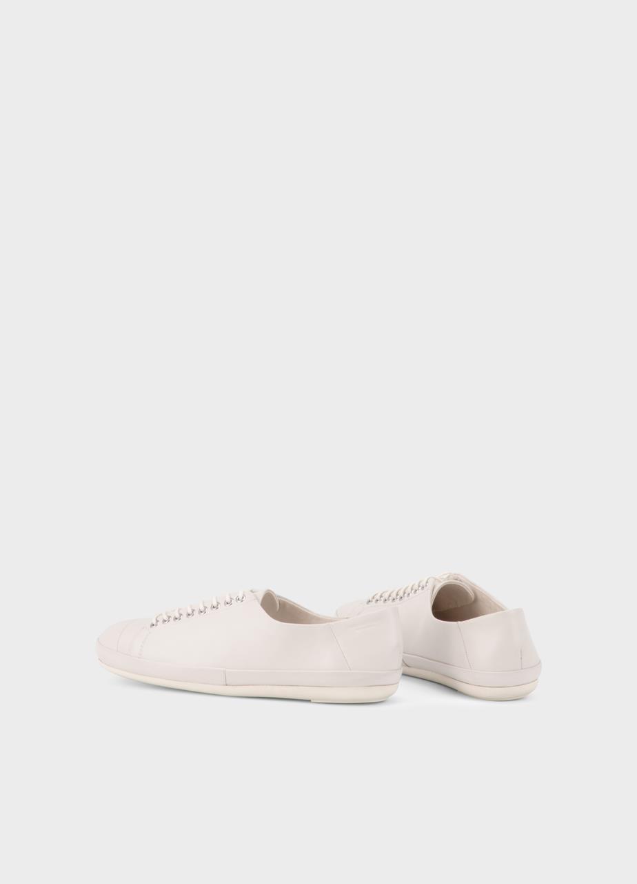 Rose sneakers Wit, Leer