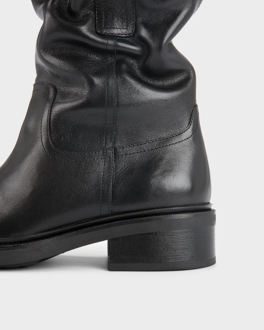 Karlie boots Black, Leather