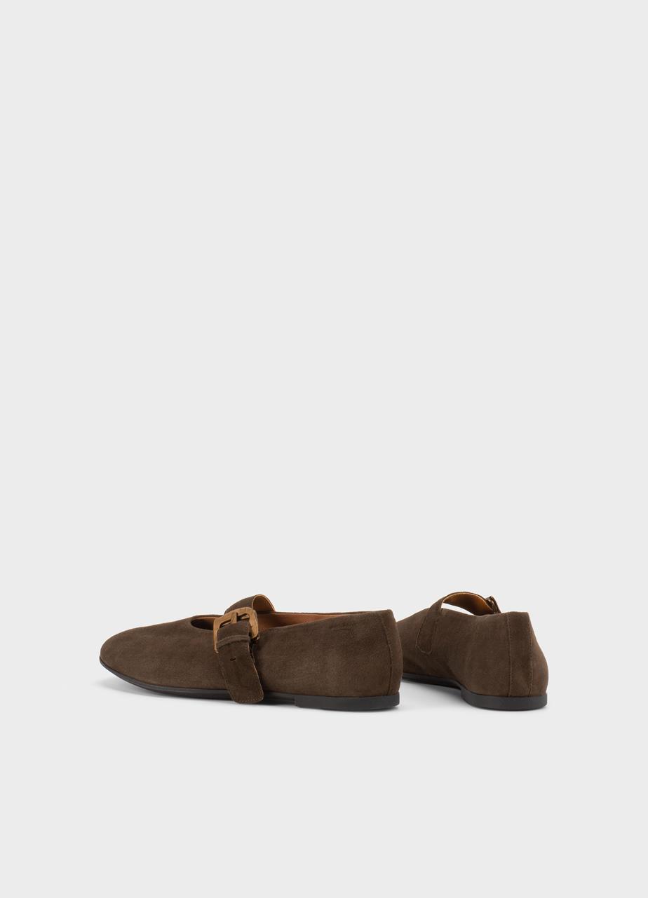 Aleya ballet flats Brown, Suede