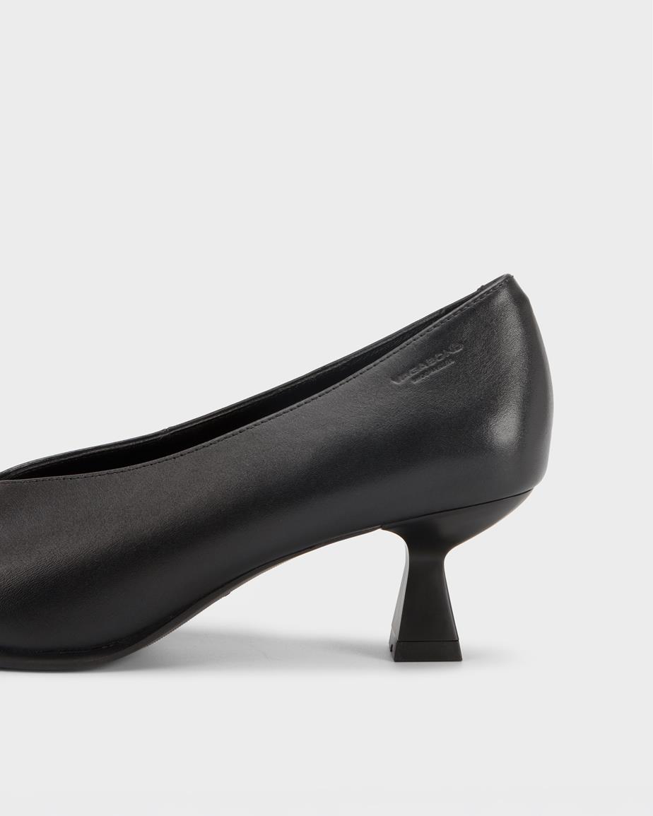 Elly escarpins Noir, Cuir