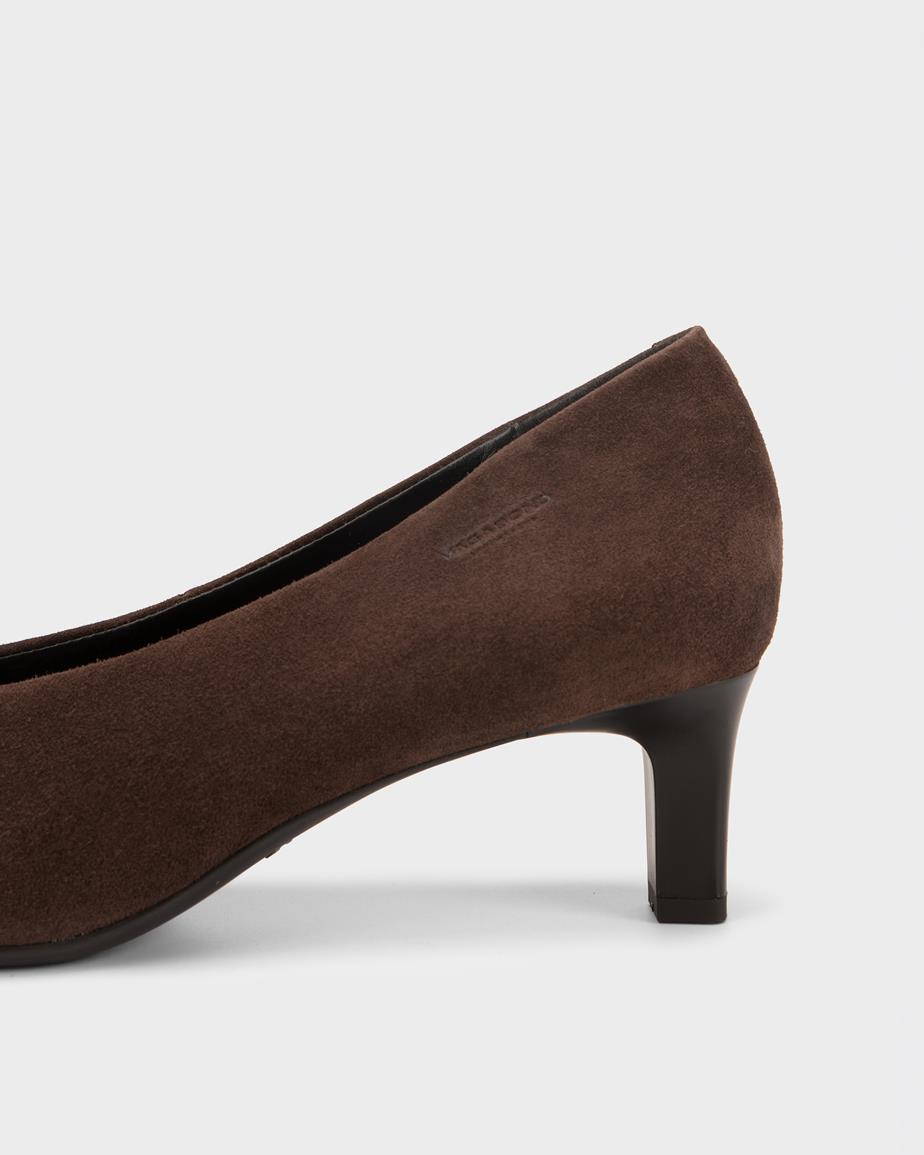 Alissa pumps Braunes, Veloursleder