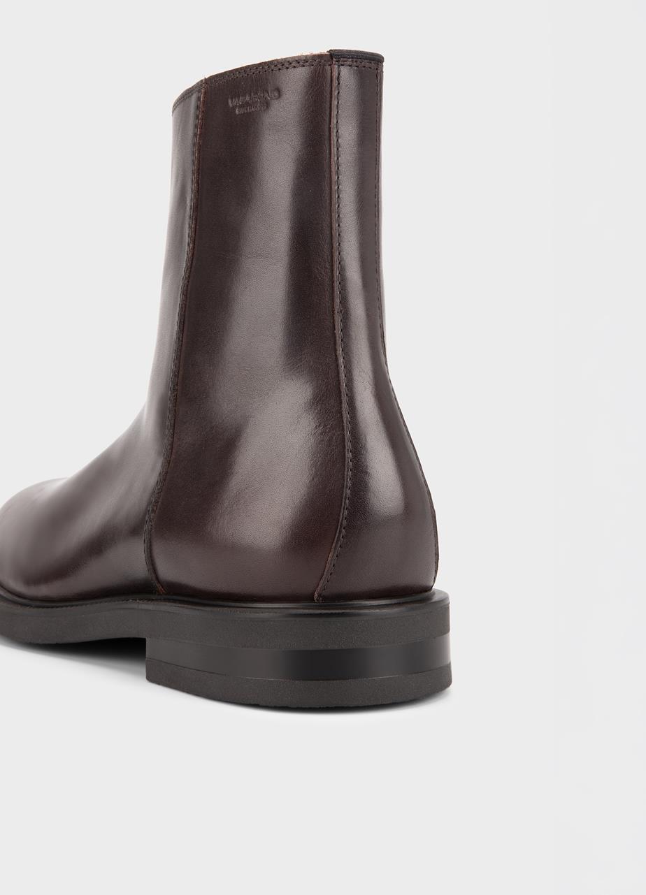 Floyd boots Dark Brown, Leather