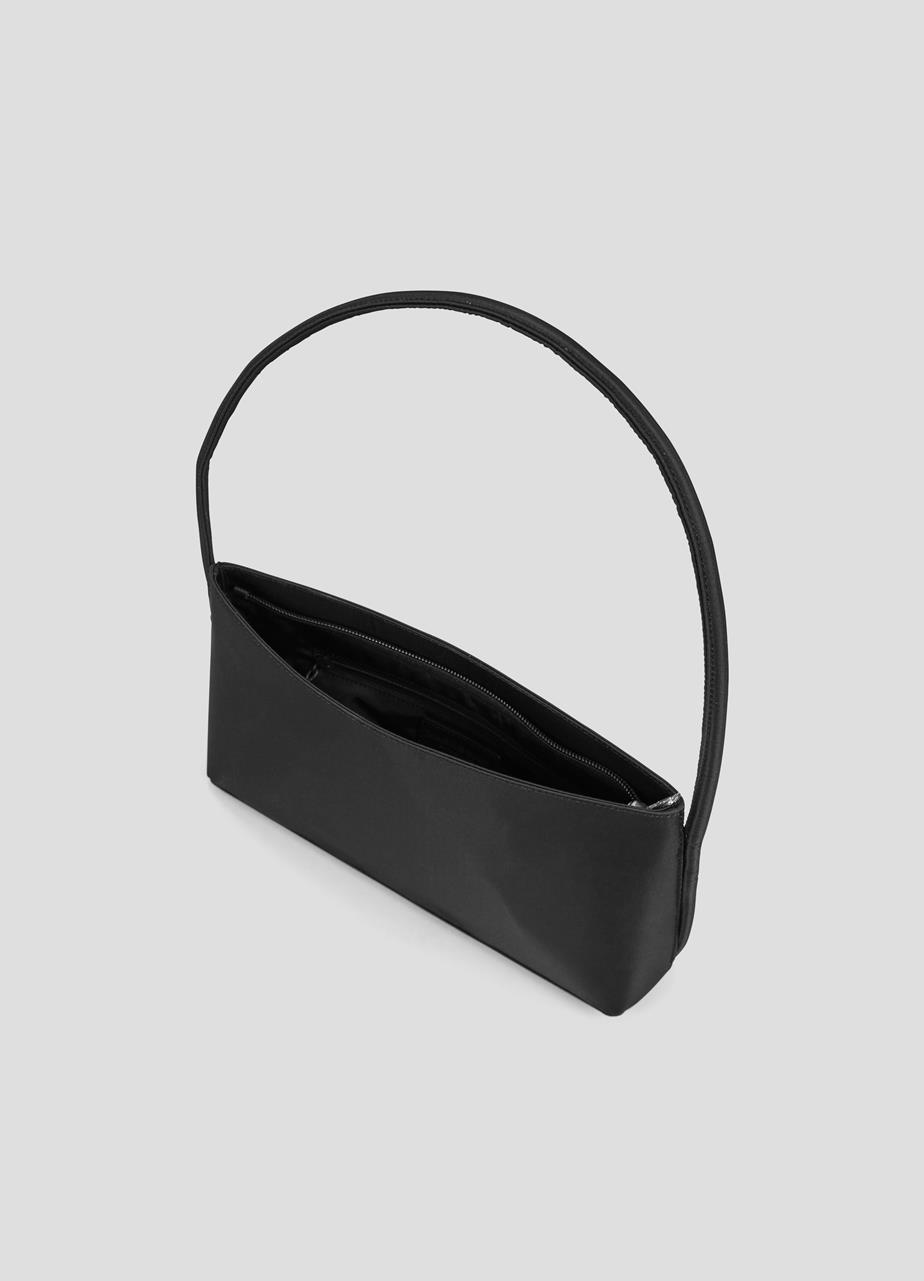 Verona bag Black, Leather/Nylon
