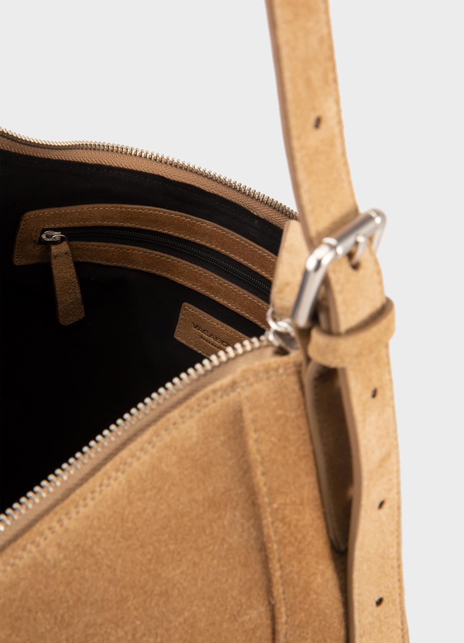 Hilo bag Beige suede