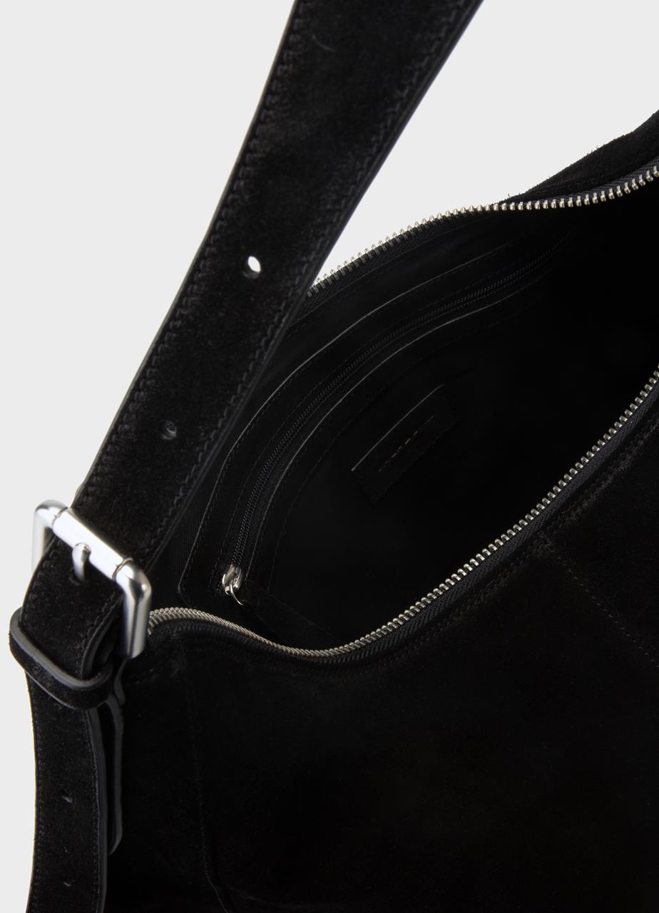 Hilo bag Black suede