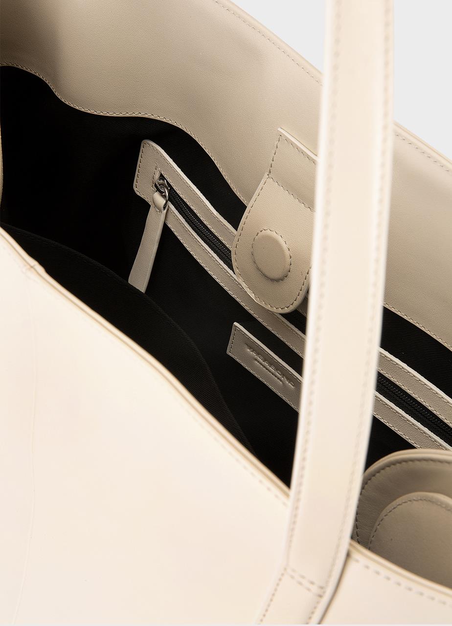 Cannes kabelka Béžová, Kůže