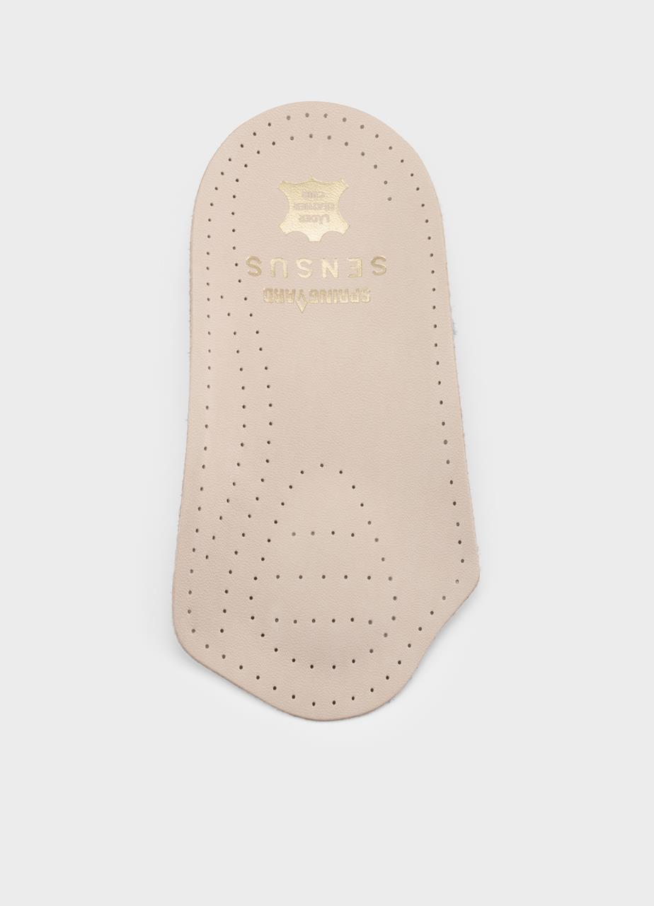 Semelle intérieure en cuir 3/4 