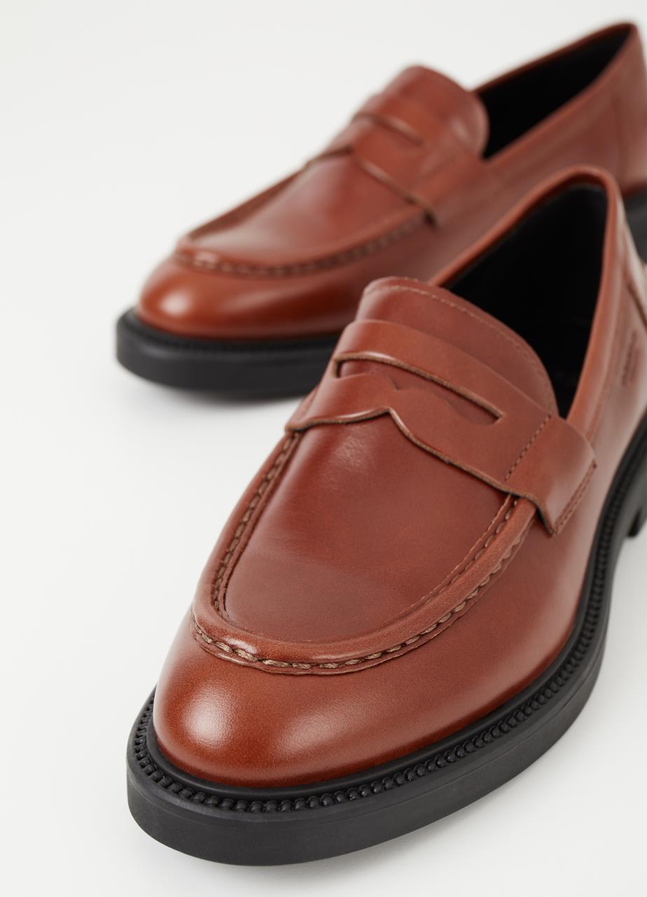 Alex w loafer Brown leather