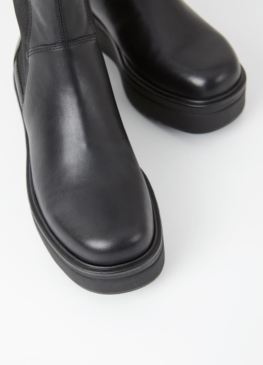 Tara boots Black leather