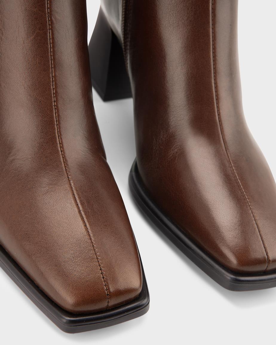 Hedda ankle boots Brown, Leather