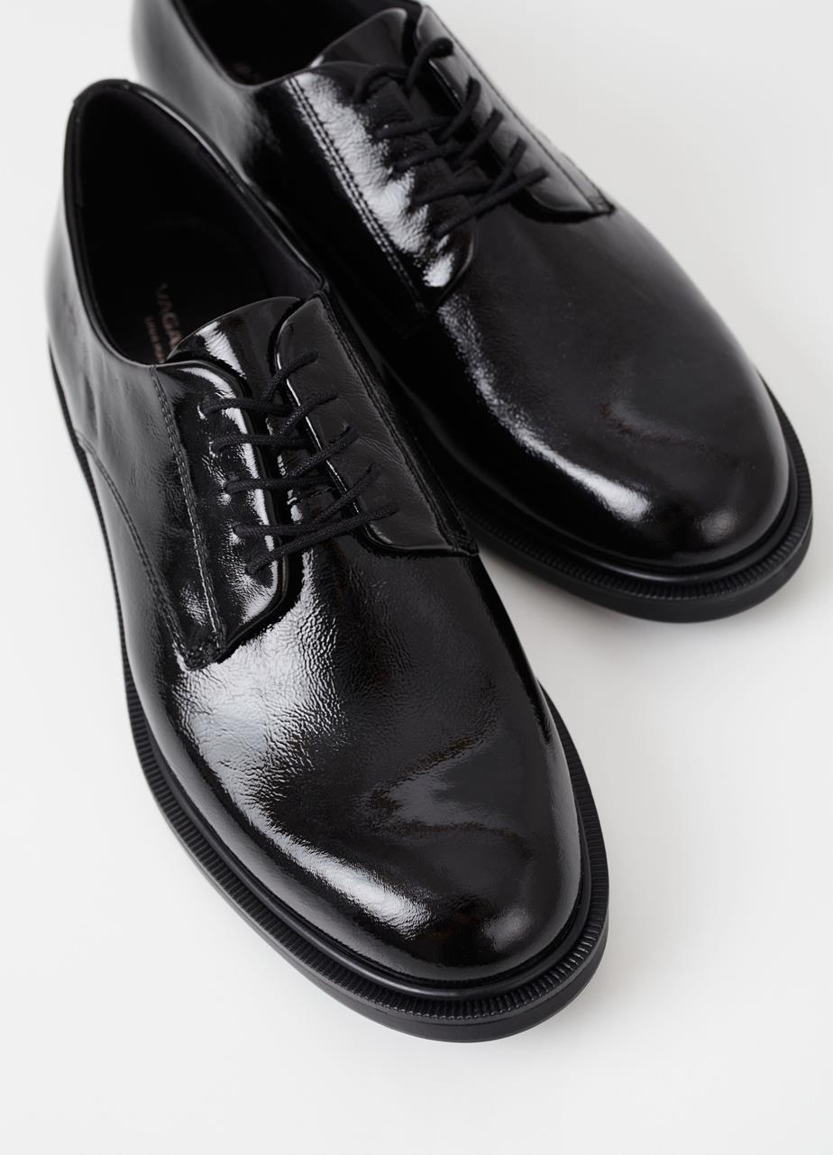 Amina shoes Black patent leather