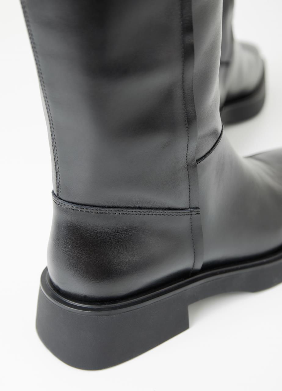 Carmen boots Black leather