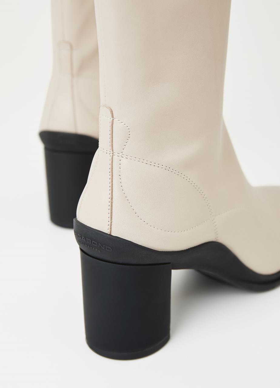 Cheryl boots Off White leather