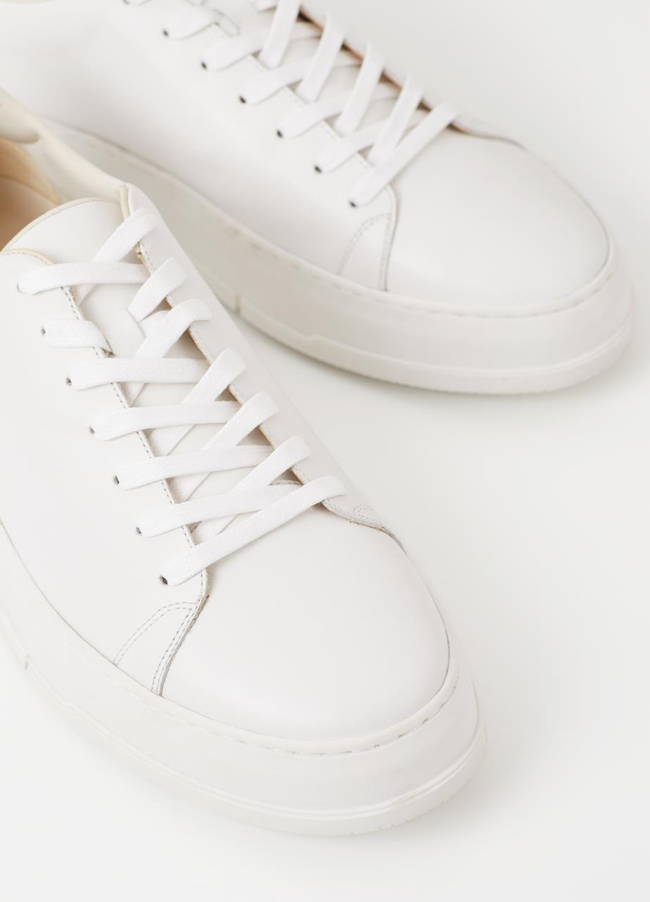 John sneakers White leather