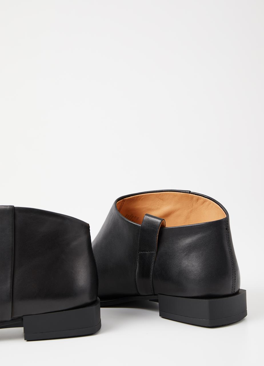 Salma ботинки и сапоги Чёрный leather