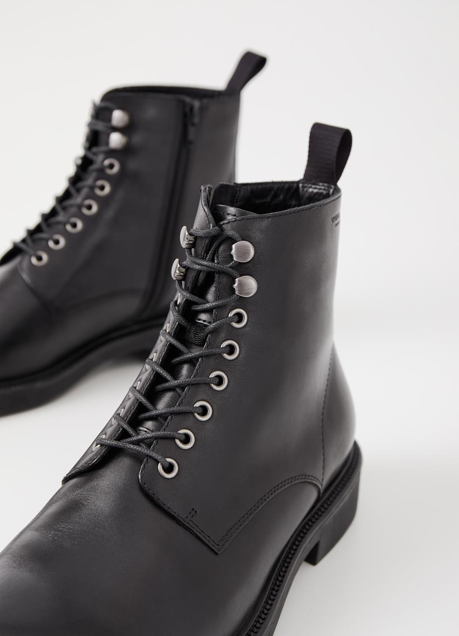 Alex m boots Black leather