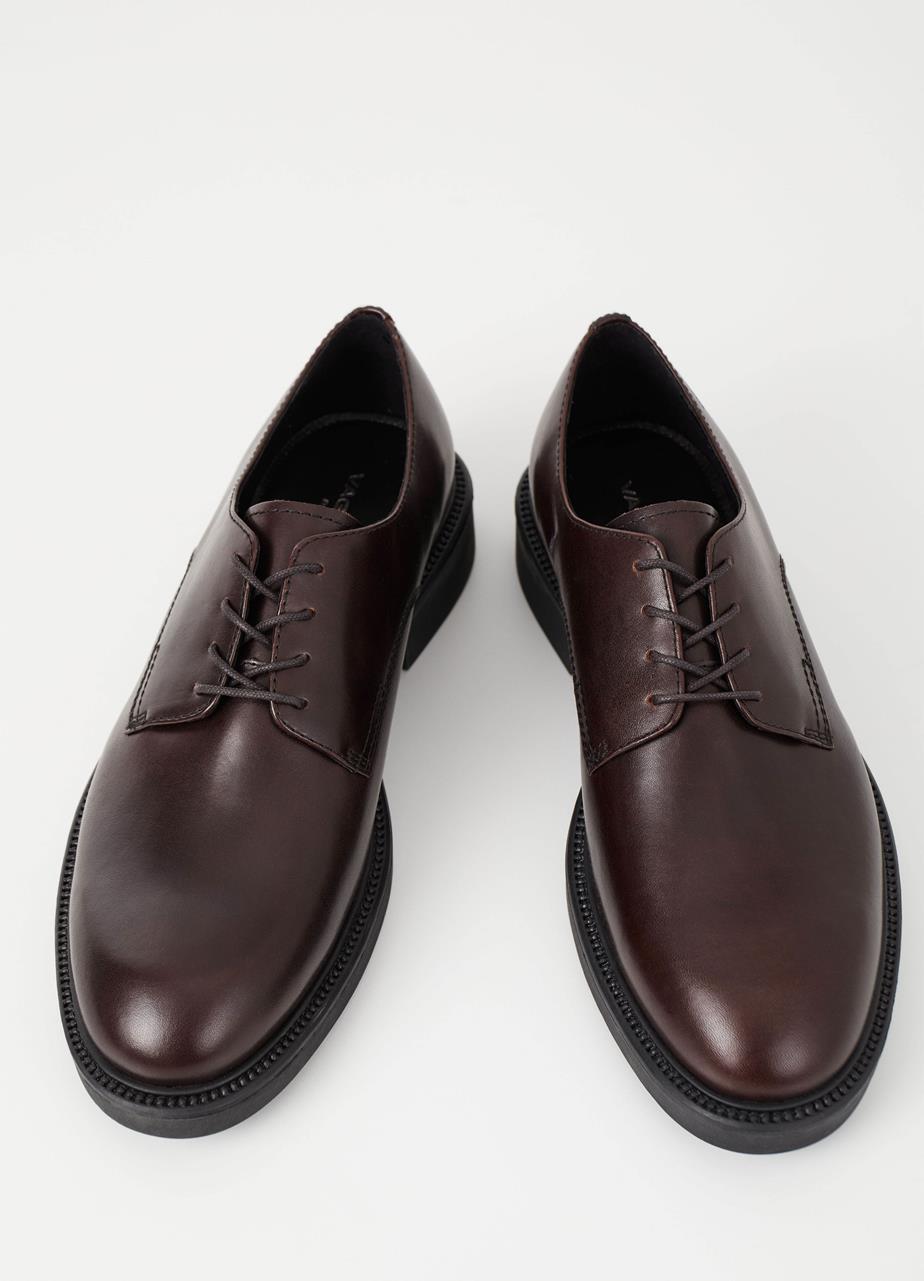 Alex m shoes Dark Brown leather