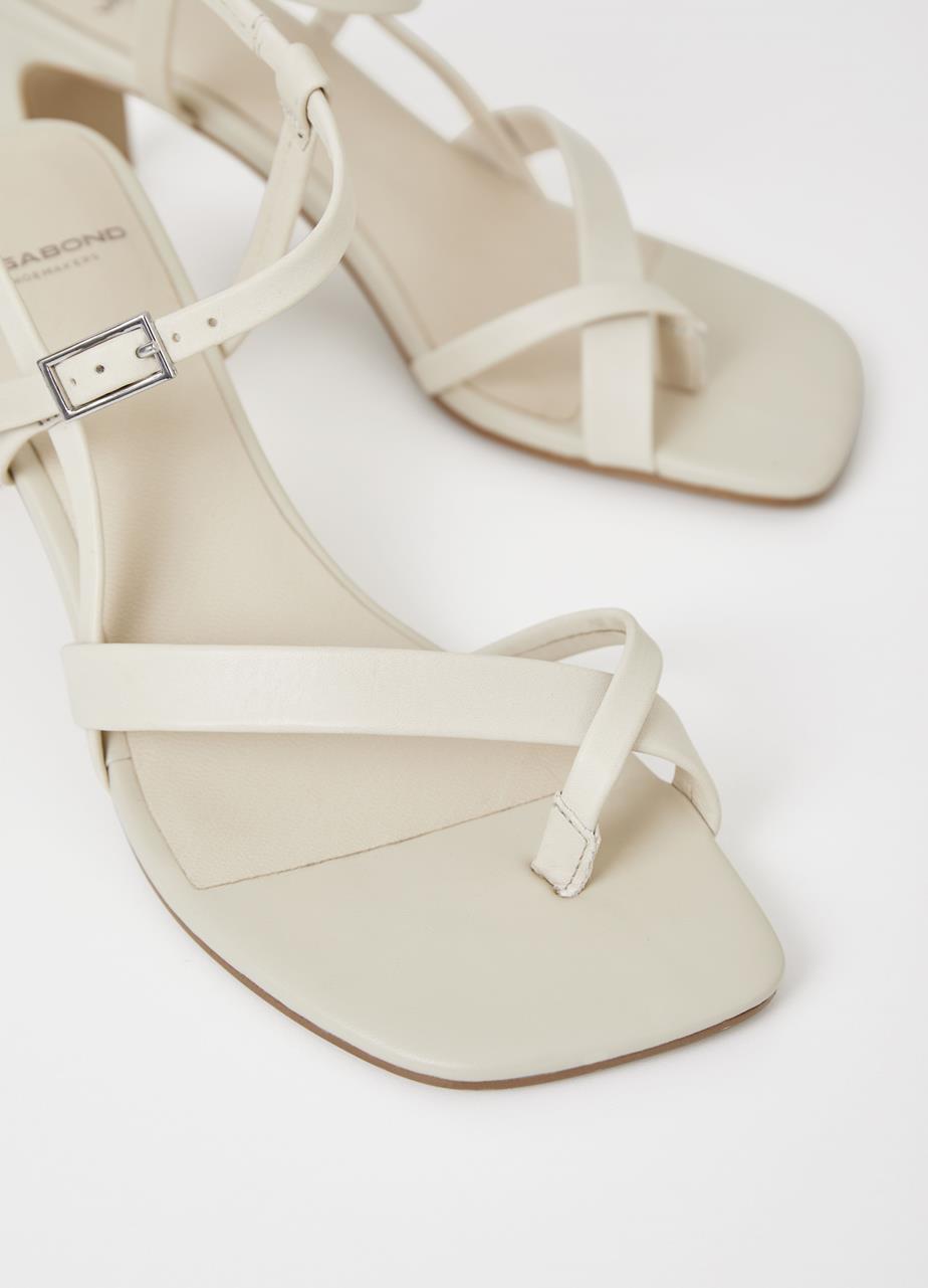 Luisa sandaler Off-White läder