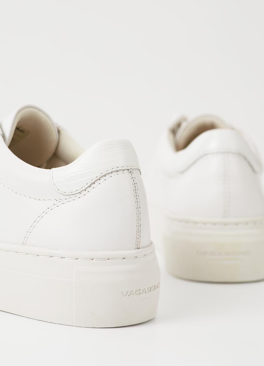 Zoe platform sneakers White leather