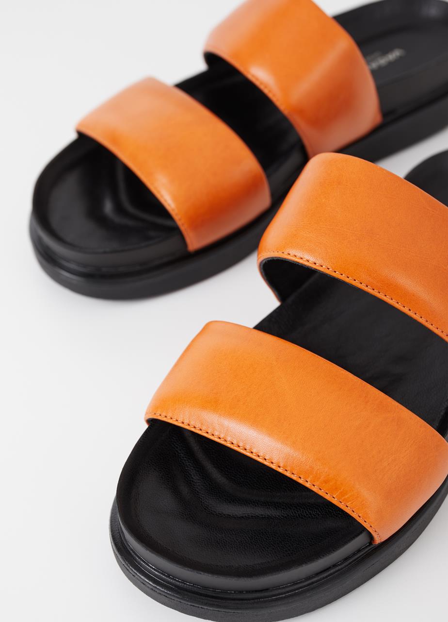 Erin sandaler Orange læder