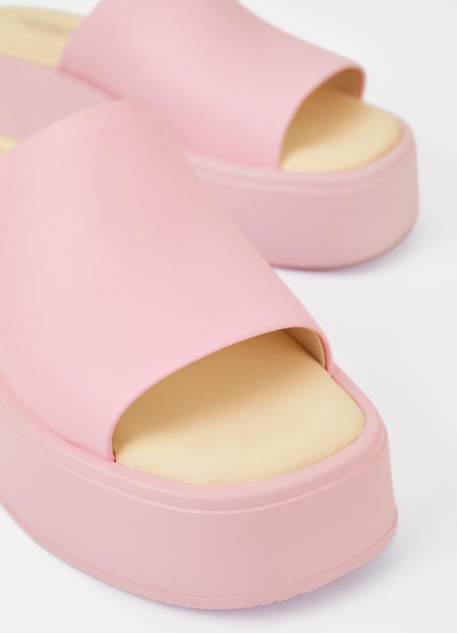 Courtney sandály Ružová kůže