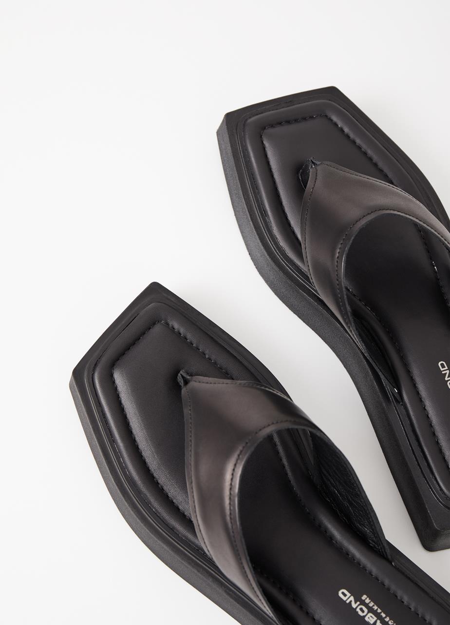 Evy sandales Noir cuir