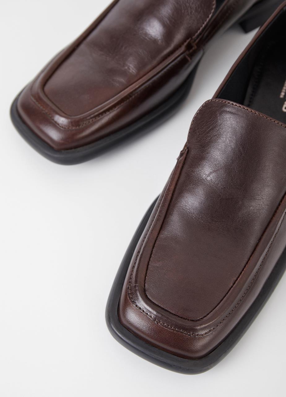 Brıttıe loafer Dark Brown leather