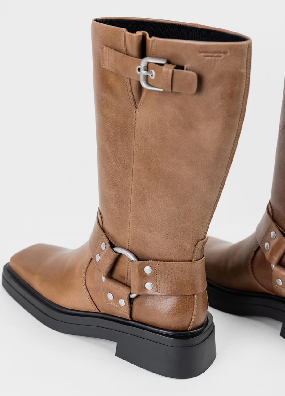 Eyra tall boots Light Brown leather