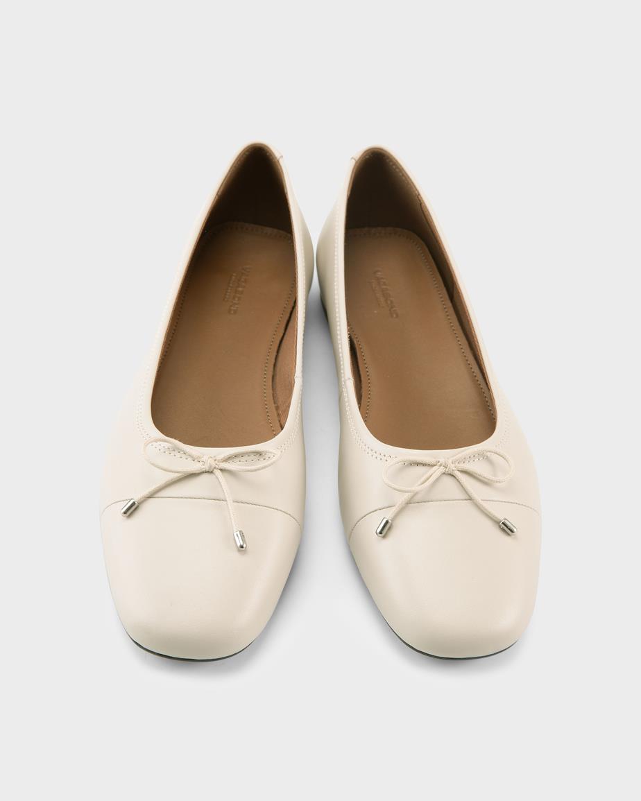 Jolin ballerina's Gebroken Wit, Leer