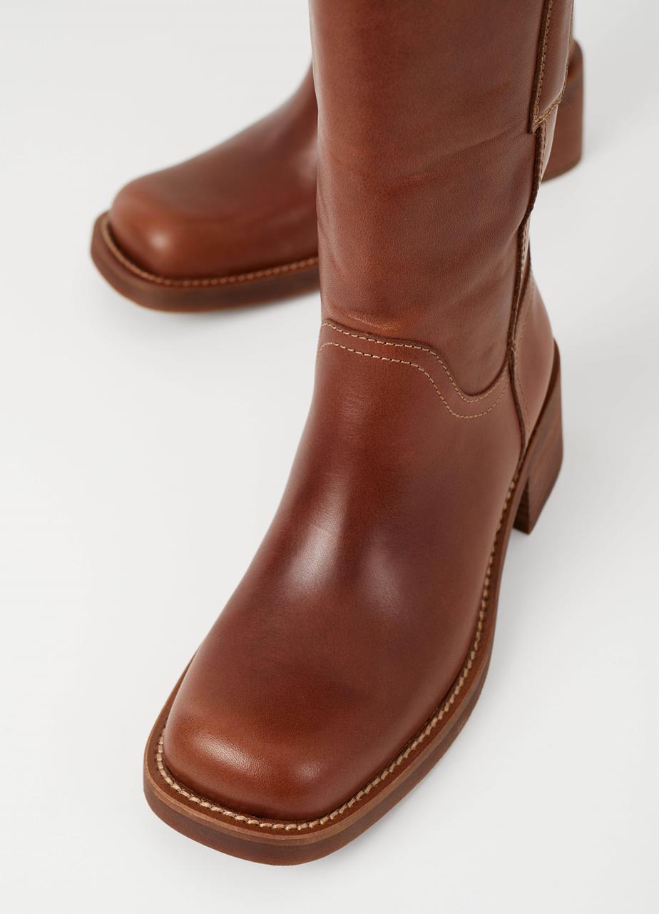 Nour boots Brown leather