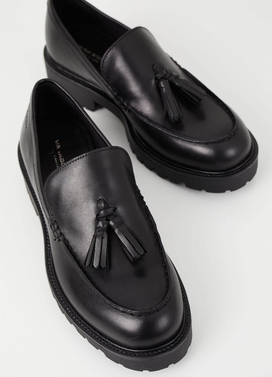 Kenova loafer Black leather