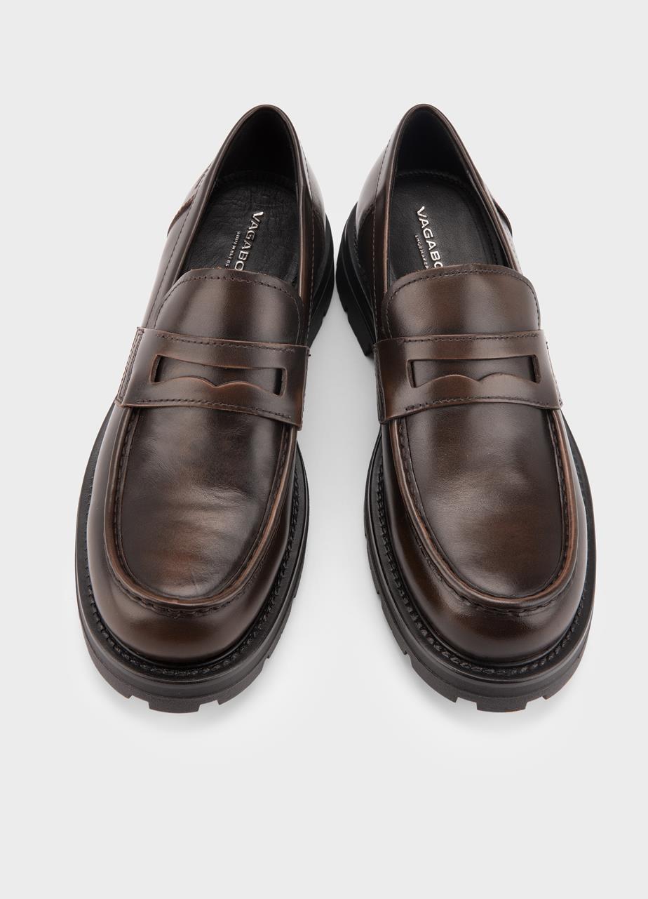 Cameron loafers Hnedá, Brúsená