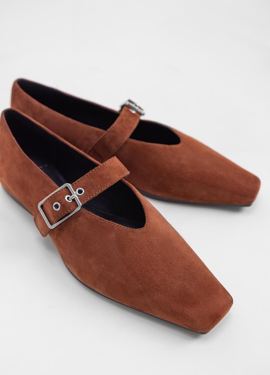 Wioletta shoes Brown suede