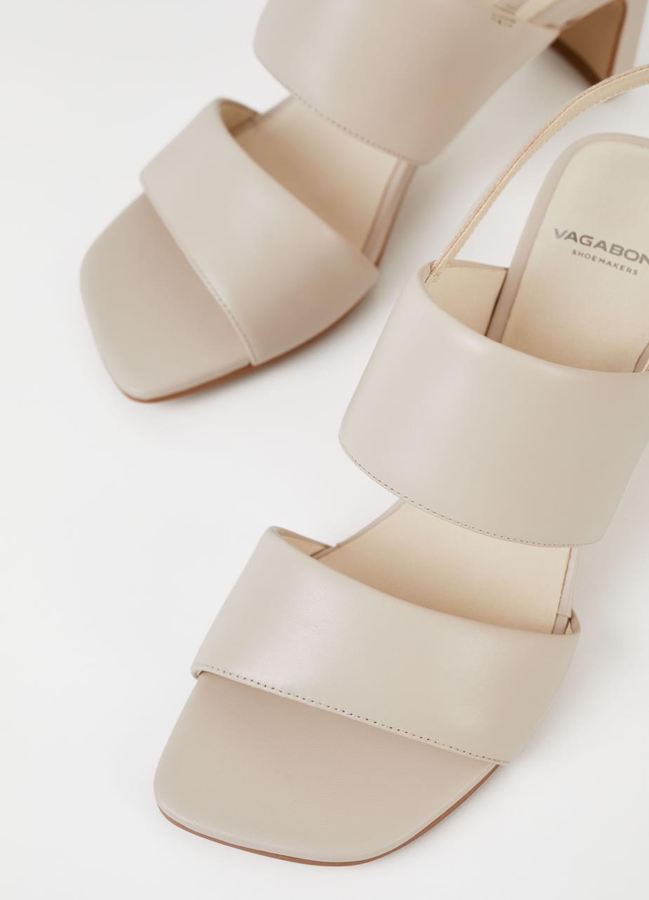Luisa sandaler Off-White läder