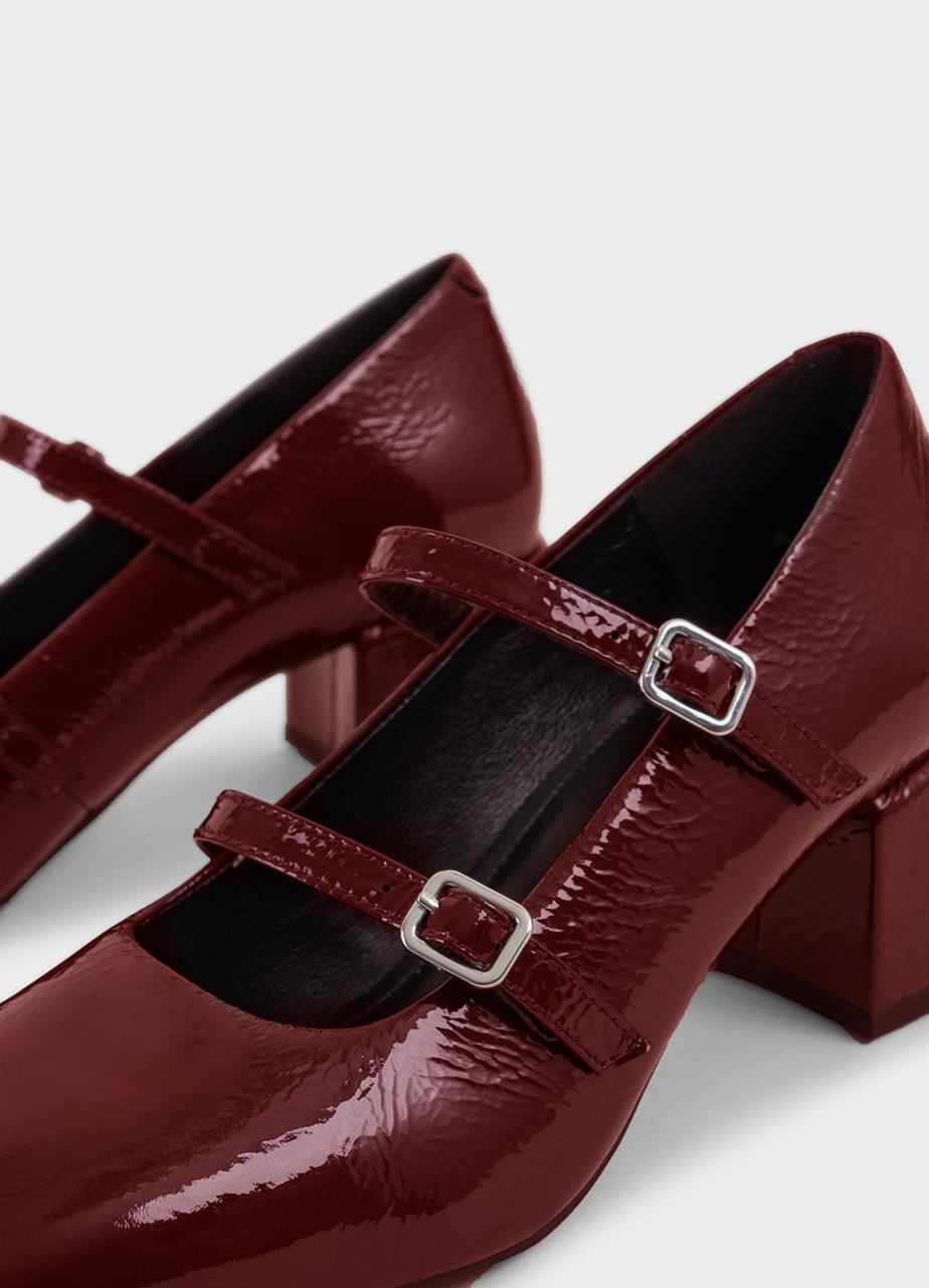 Adison pumps Dark Red patent leather