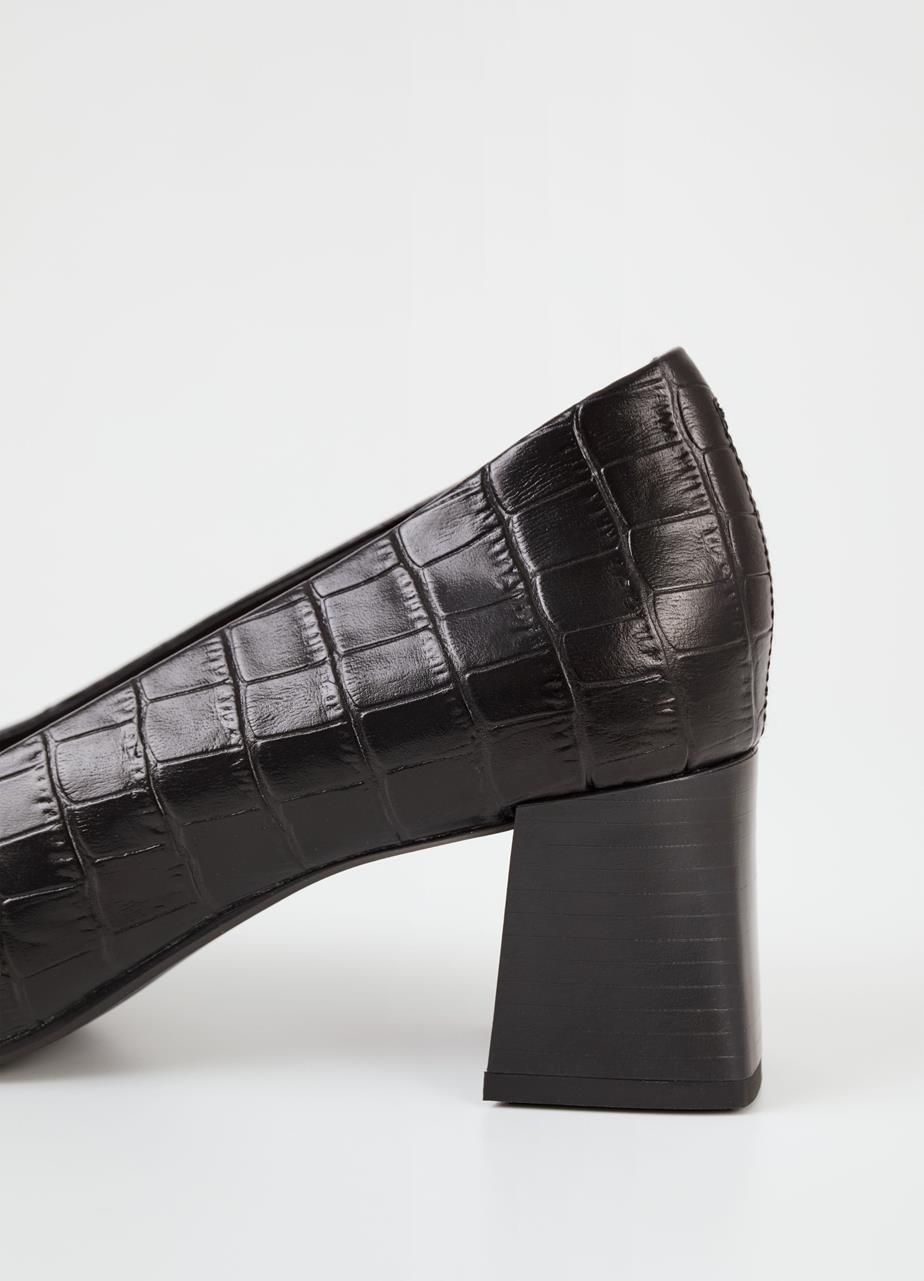 Altea pumps Black embossed leather