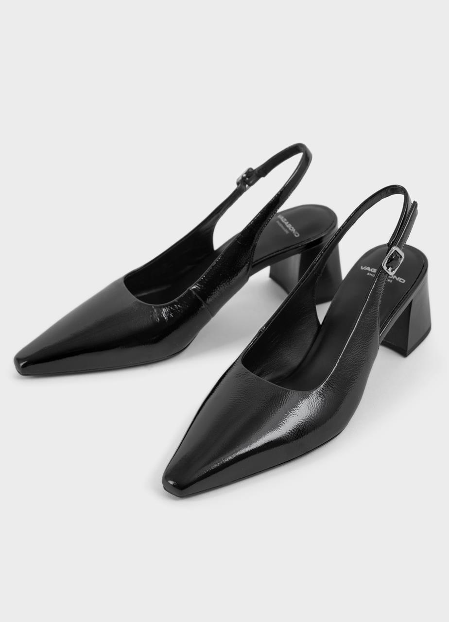 Altea escarpins Noir cuir verni