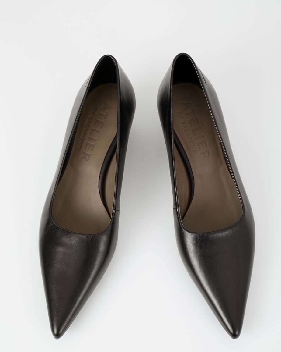 Sonya pumps Black, Leather