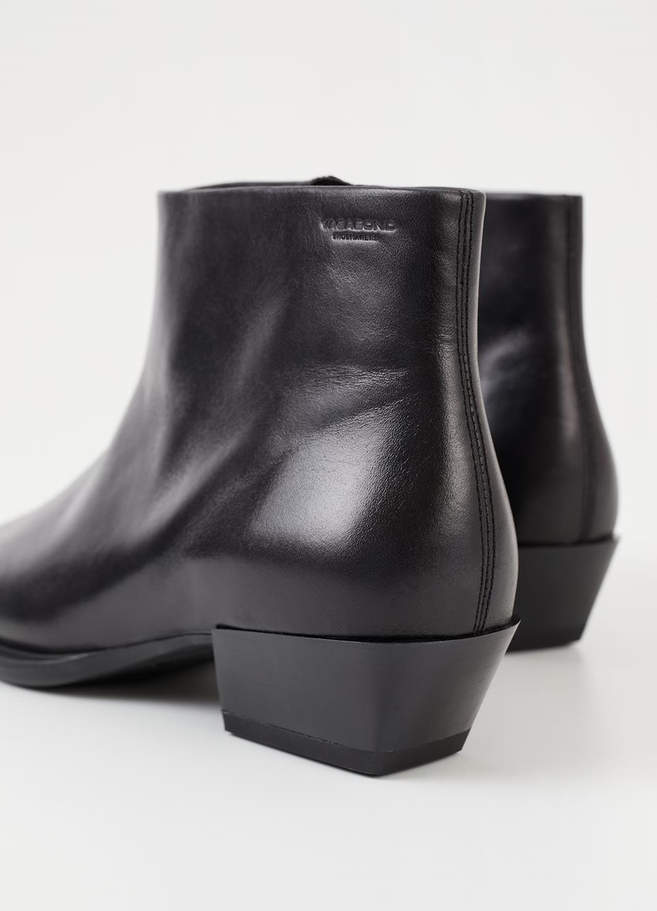 Cassie boots Black leather